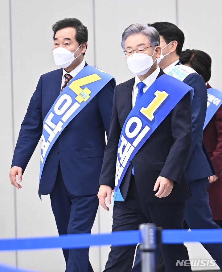  원팀 비상 이재명…"이낙연에 충분한 정치공간 줘야" 특명