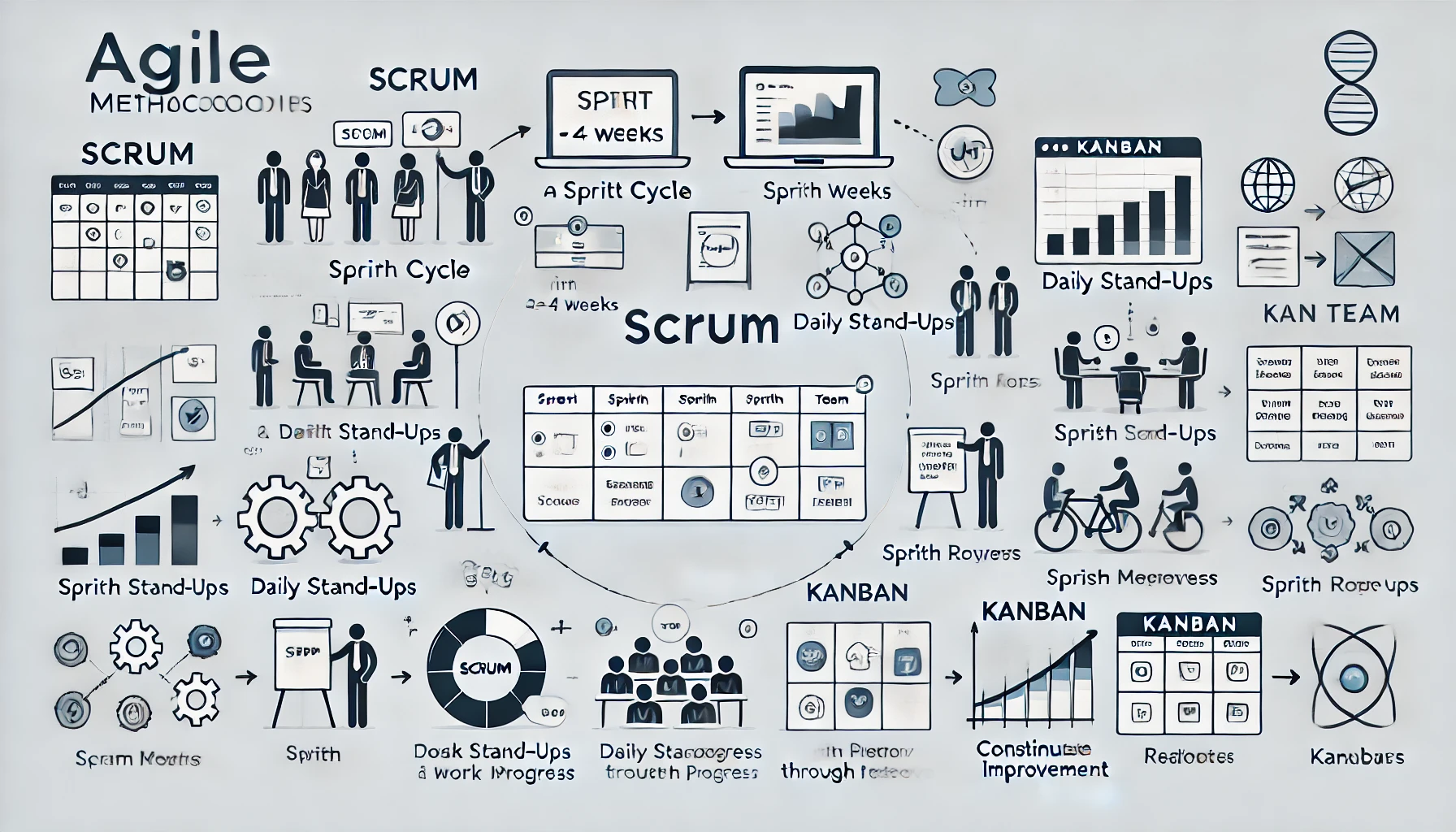 애자일(Agile) 변화와 적응을 통한 성공적인 프로젝트 관리 - 애자일 방법론의 종류