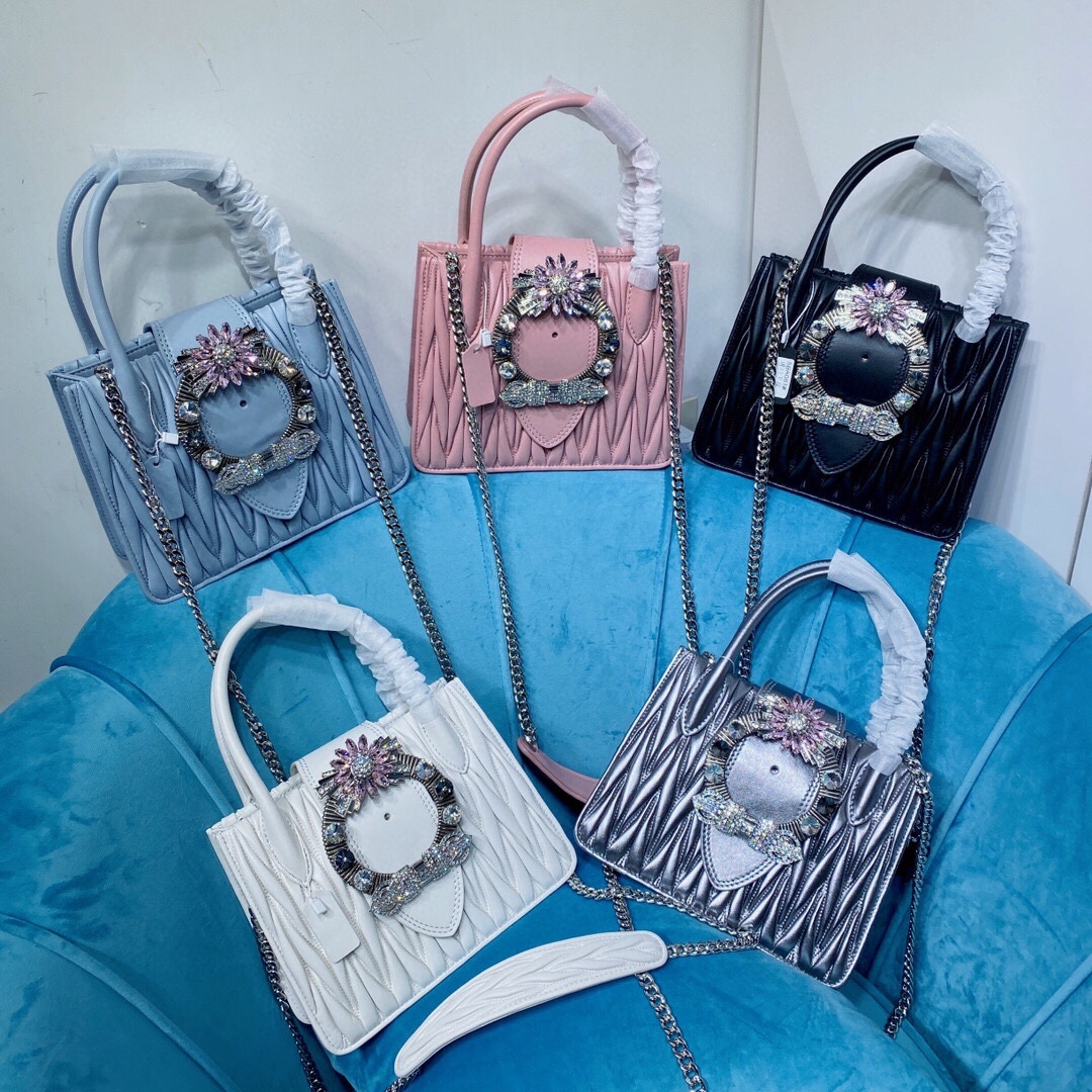  [MIUMIU] 미우미우 마테라세 숄더백 5BA081 (5 COLOR)