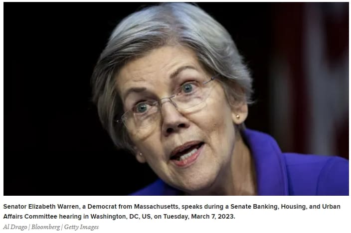 미 민주당 상원의원 조차도 “파월&#44; 끔찍한 일 저지르고 있어” VIDEO: Elizabeth Warren says Jerome Powell has ‘failed’ as Federal Reserve chair