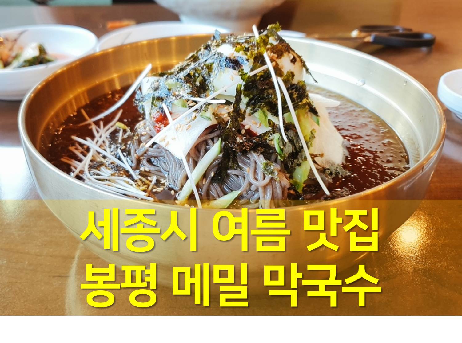  세종시 장군면 맛집/세종 봉평 메밀 막국수