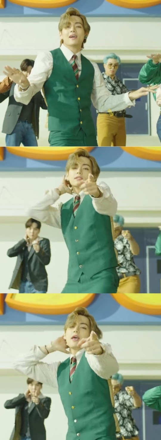  방탄소년단 뷔, 뉴트로 섹시의 정수 전 세계 팬들 '콩닥콩닥'