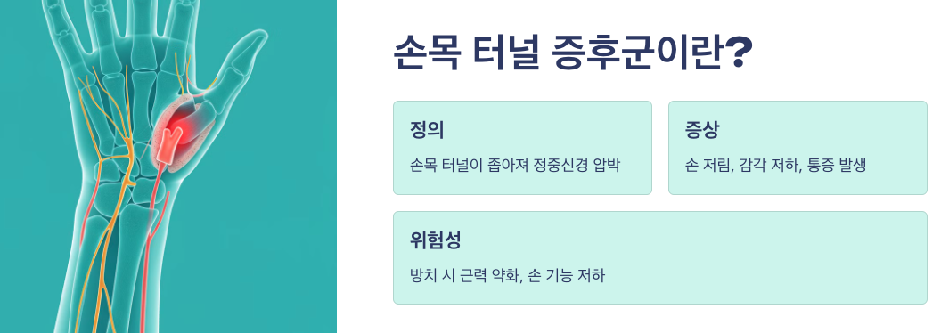 손목 터널 증후군이란?