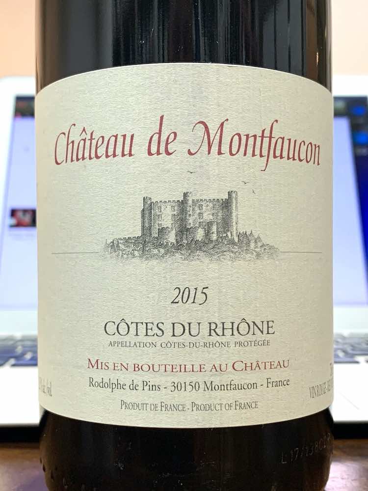 Ch&acirc;teau de Montfaucon Cotes du Rhone 2015