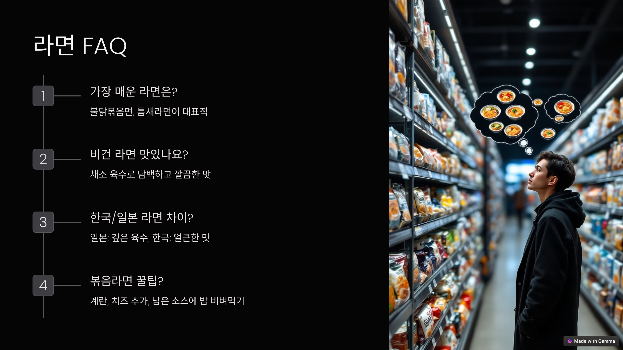 라면 FAQ