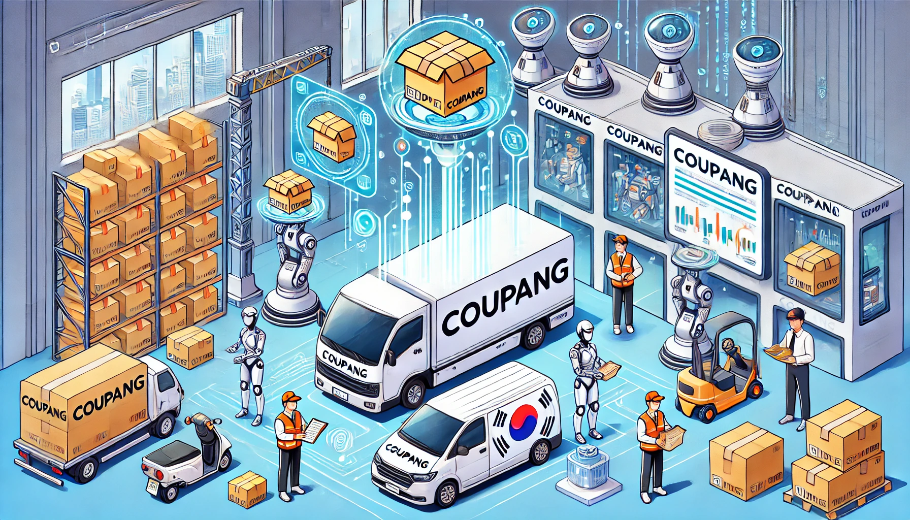 쿠팡의 배송 과정