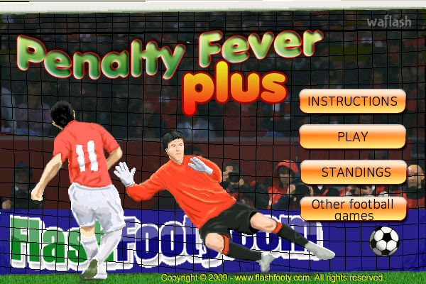 패널티 피버 플러스 (Penalty Fever plus) - 플래시게임