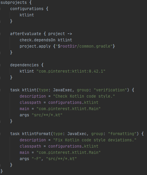 [Lint] ktlint 를 사용한 Coding Convention 맞추기