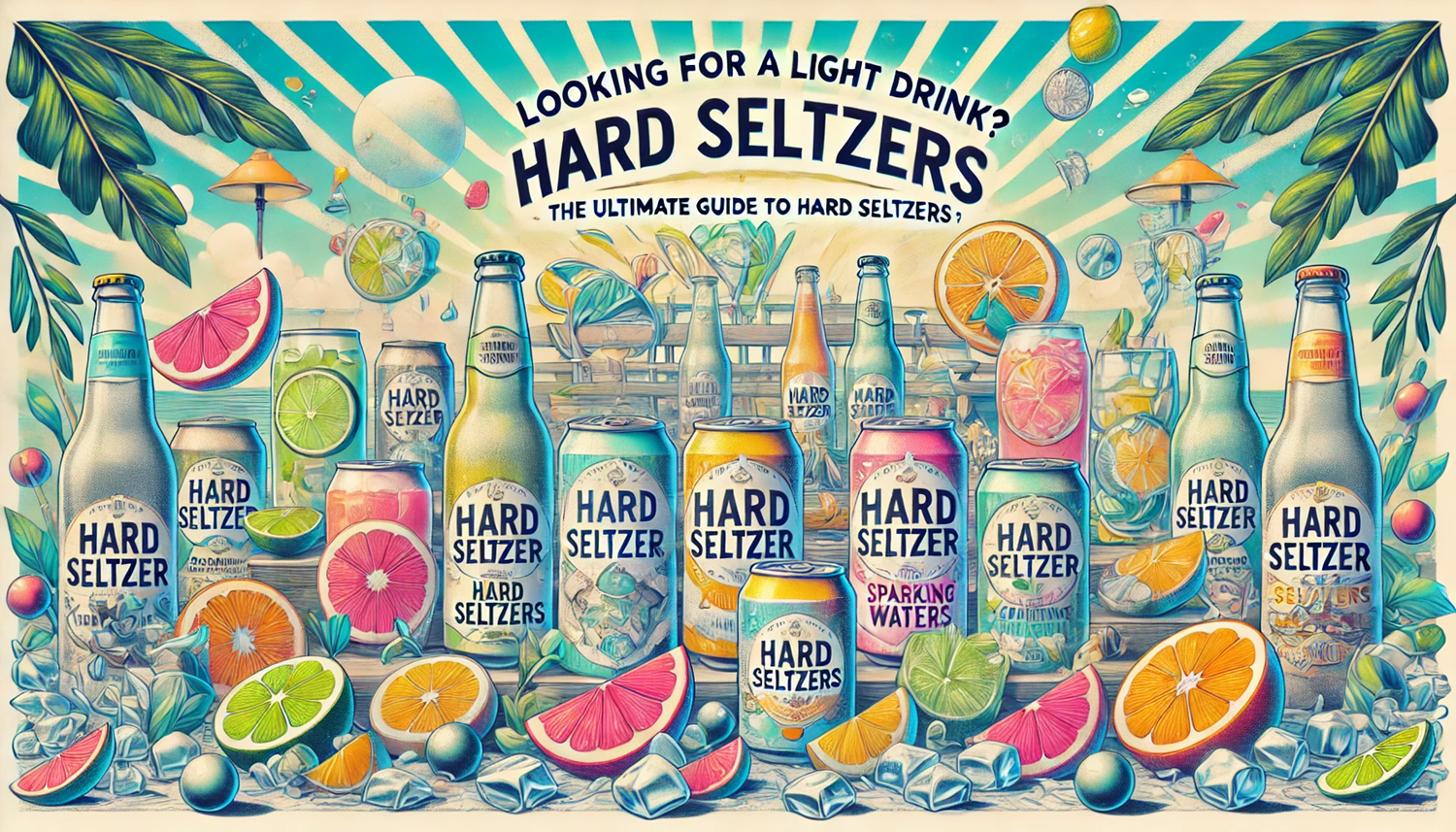 가벼운 술을 찾는다면? 최근 인기 급상승 중인 하드 셀처 완벽 정리