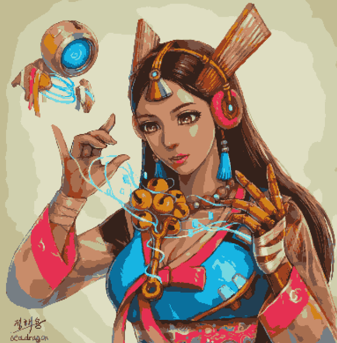  무료 도트 그림 만들기 방법 사이트