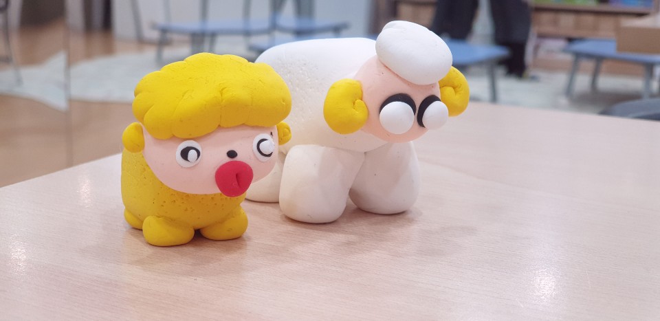  클레이수업 양 만들기 귀욤귀욤!!!
