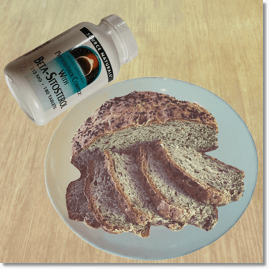 베타시토시테롤 섭취량&#44; 베타시토스테롤 보충제와 통곡 빵