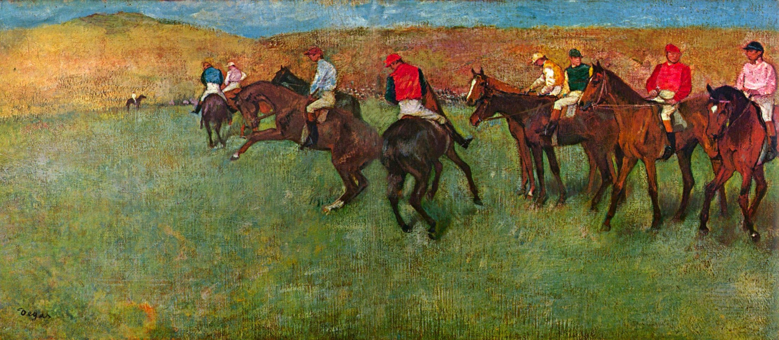 에드가 드가(Edgar Degas), 프랑스, 화가, 1834~1917