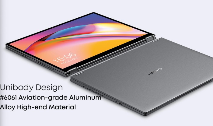 Chuwi FreeBook aluminum unibody