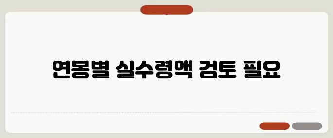 급여소득세 계산 방법 연봉별 실수령액 확인