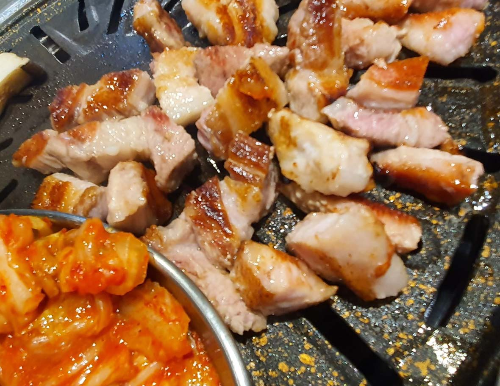  창동역 맛집 점심식사 고기집 - 꽃돼지삼겹살