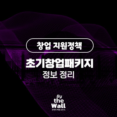  [창업 지원정책] 초기창업패키지 정책 정보 정리