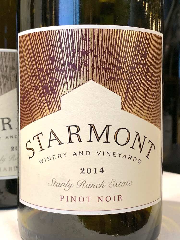 Starmont Stanly Ranch Estate Pinot Noir 2014