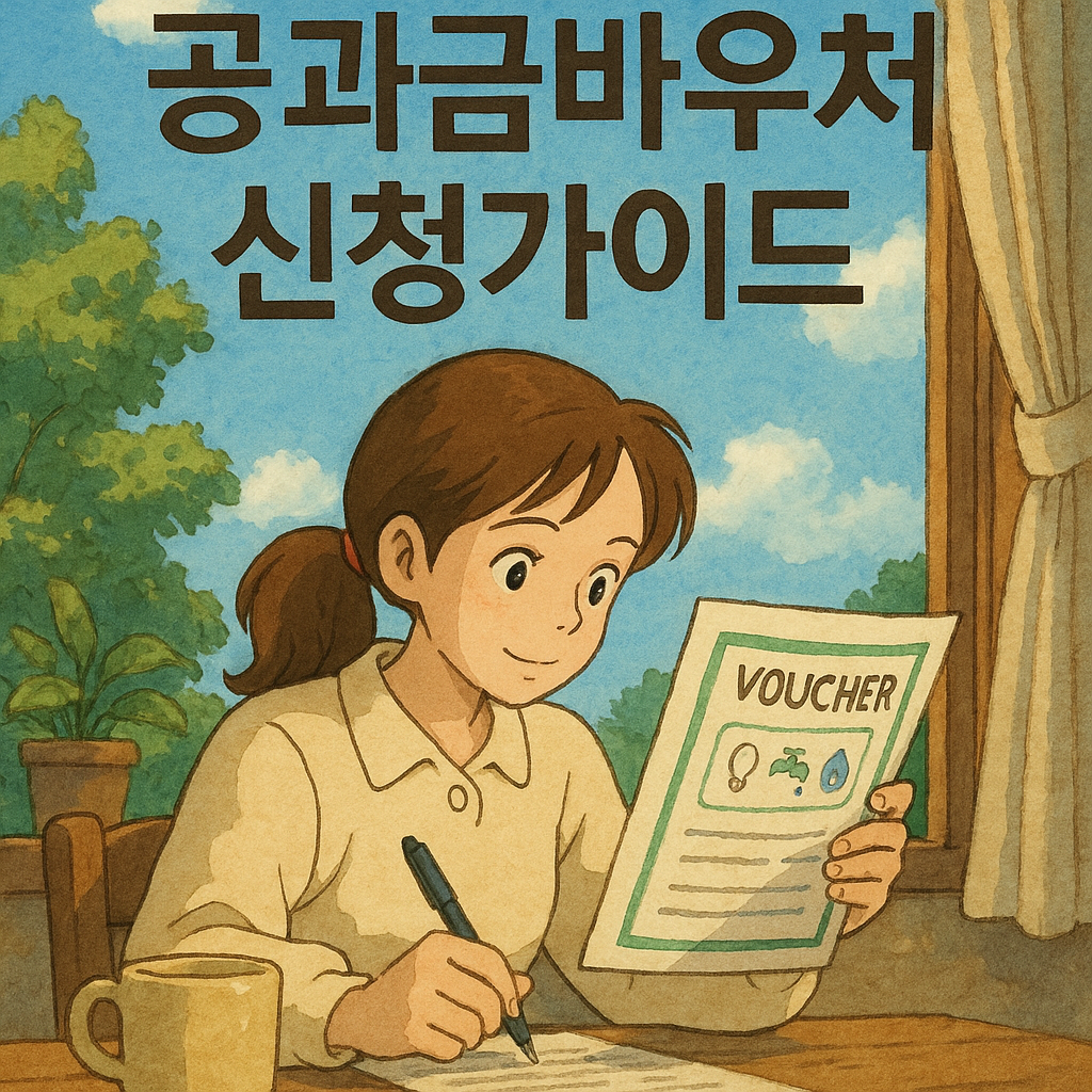 공과금 바우처 신청방법 가이드