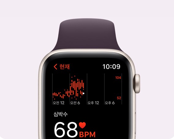애플워치 SE2 심박수 측정