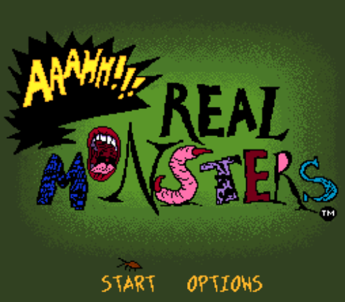  SNES ROMS - AAAHH!!! Real Monsters (Europe / 유럽판 롬파일 다운로드)