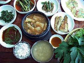 청국장 반찬