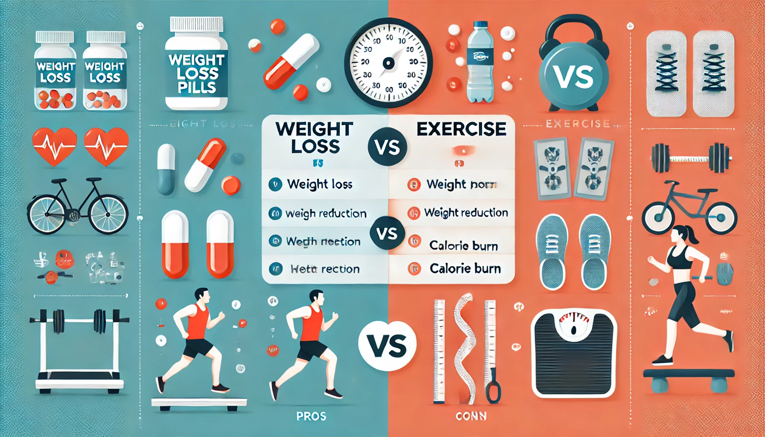 다이어트 약 vs 운동: 뭐가 더 효과적일까?