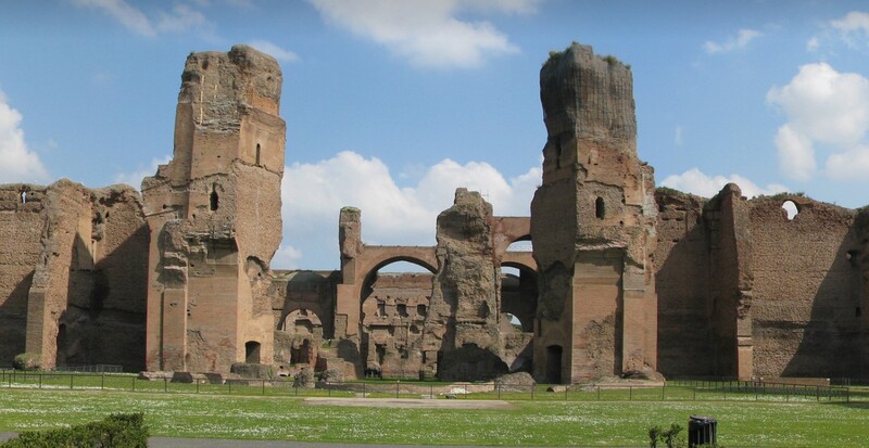 terme di caracalla(카라칼라 욕장) : 이탈리아 로마에 위치한 공중 목욕탕 유적입니다. 카라칼라 황제의 명에 따라 212년부터 216년까지 공사하였고&#44; 6세기까지 이용되다가 동고트족의 이동에 따라 파괴되었습니다.