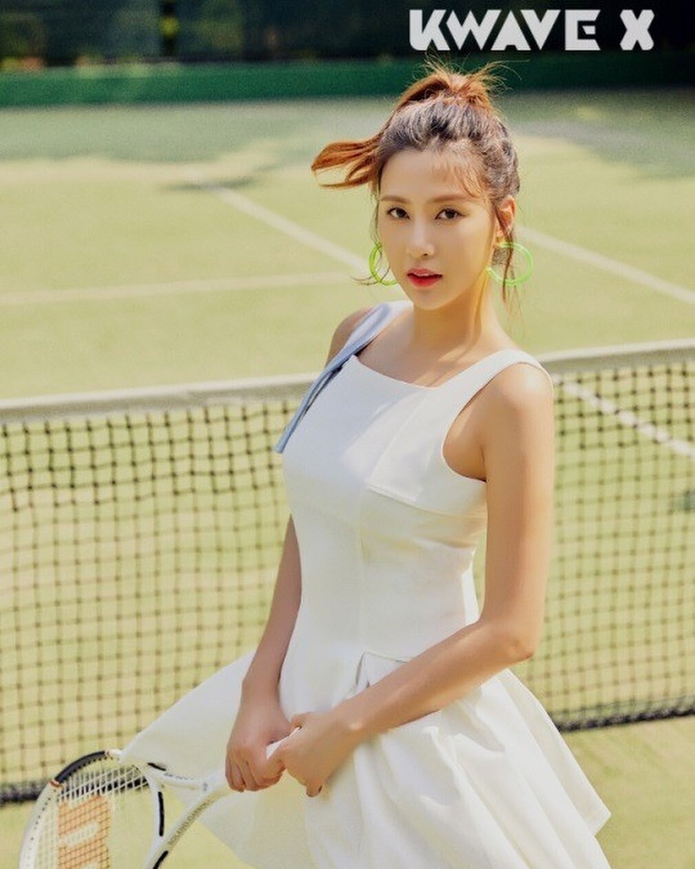  에이핑크 오하영 테니스복 화보