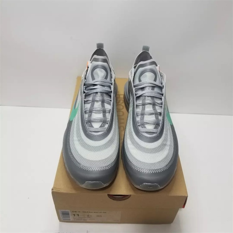  [NIKE] 나이키 X 오프화이트 에어맥스97 THE TEN 멘타 AJ4585-101