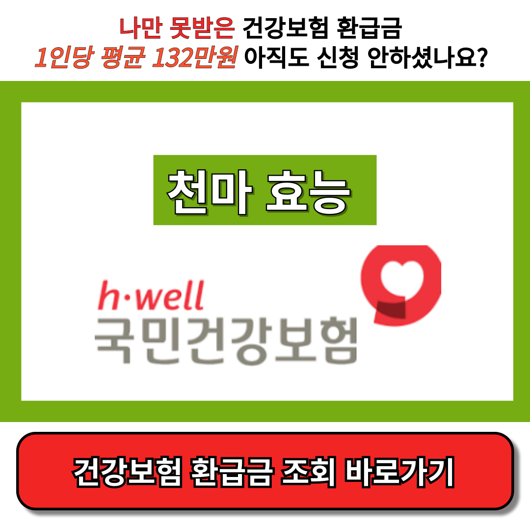 천마 효능 자세히 알아볼까요 썸넬