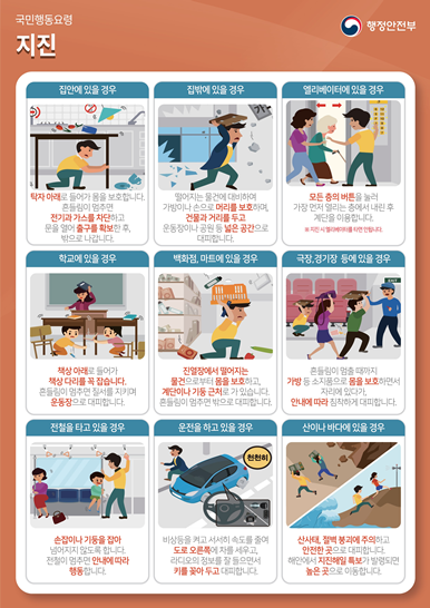 지진-대처법-국민행동요령1-행정안전부