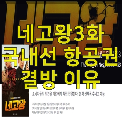  네고왕 3화 결방 이유, 국내선 항공권 네고(+ 배스킨라빈스 논란)