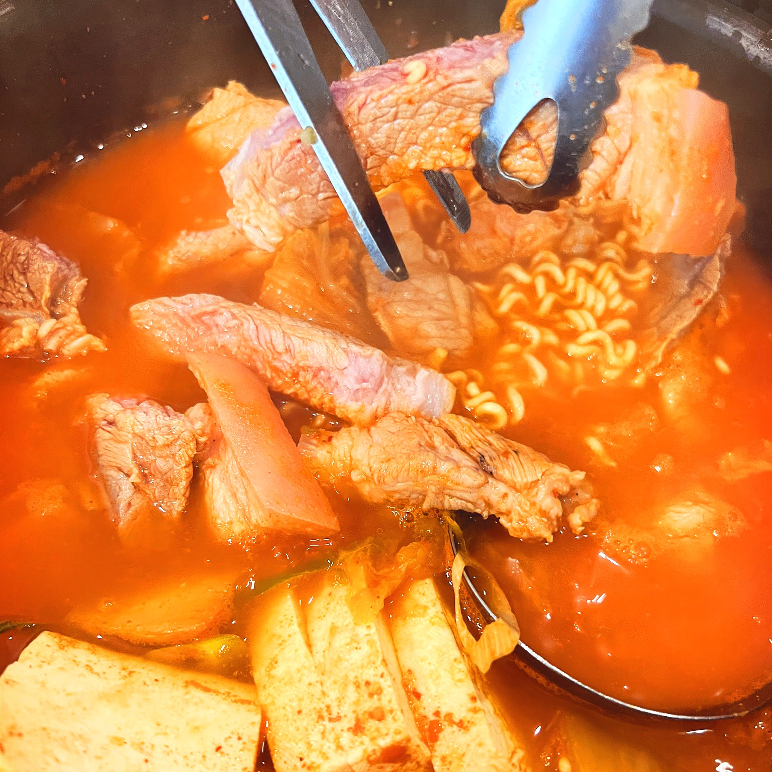  노량진 맛집 | 백채 김치찌개 노량진점 | 김치찌개 2인 세트, 롯데리아 팥빙수