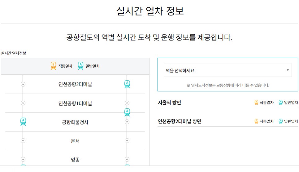 공항철도_시간표