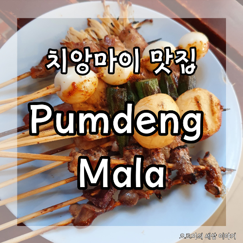  품뎅마라오뎅 꼬치집 Chiangmai pumdeng mala odeng