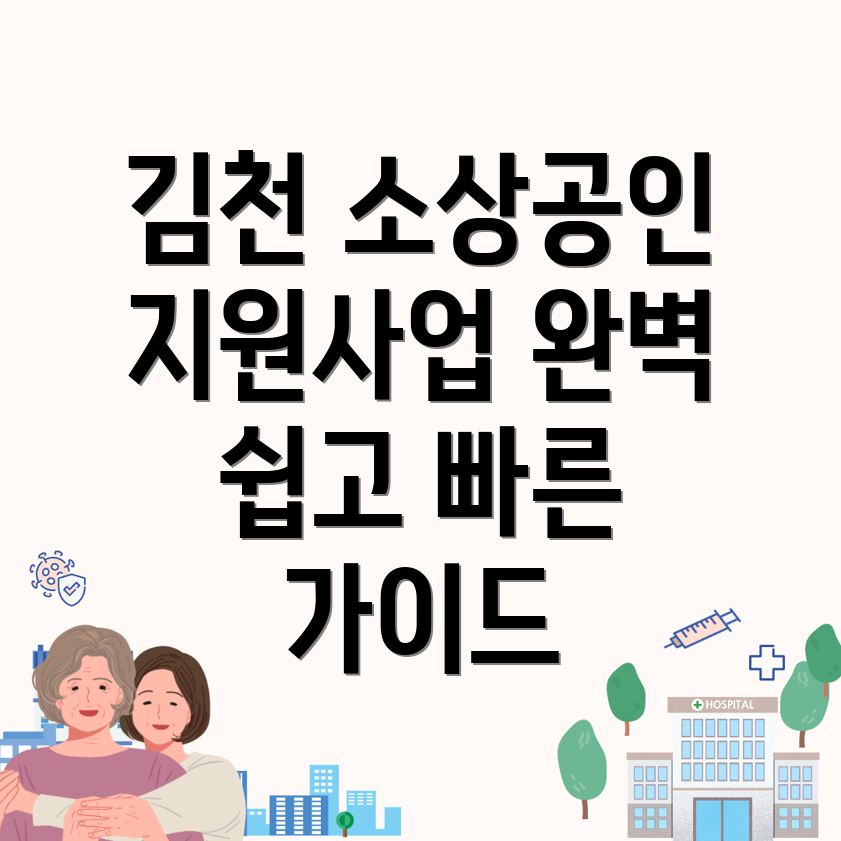 김천시 소상공인 지원