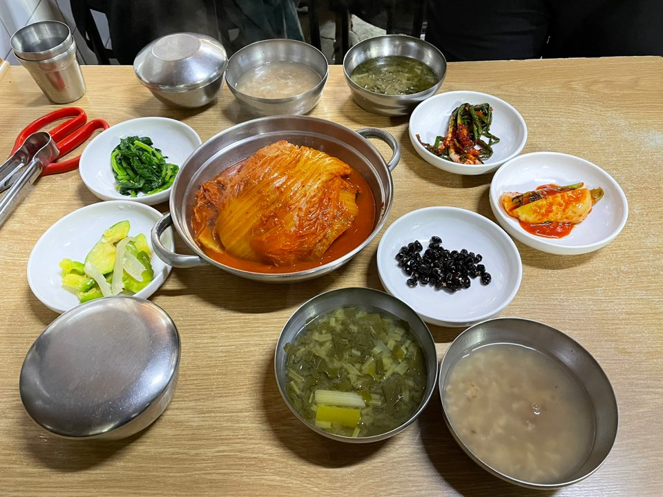 고등어 김치찜 모습