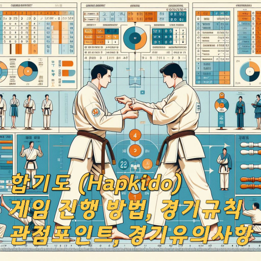  합기도 (Hapkido) 게임 진행 방법, 경기규칙, 관점포인트, 경기유의사항 알아보기