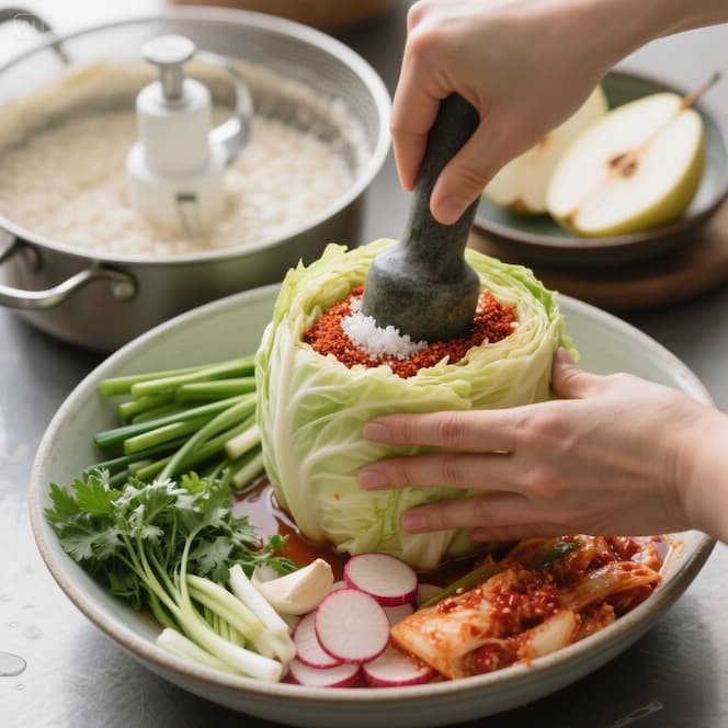 김치담그기