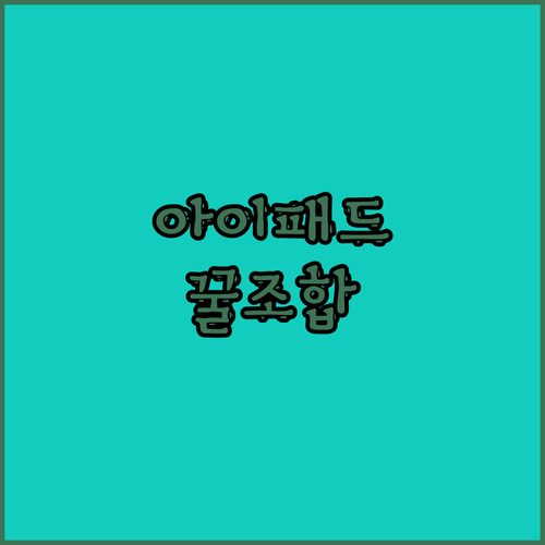 아이패드 에어 프로 콤보 키보드 케이