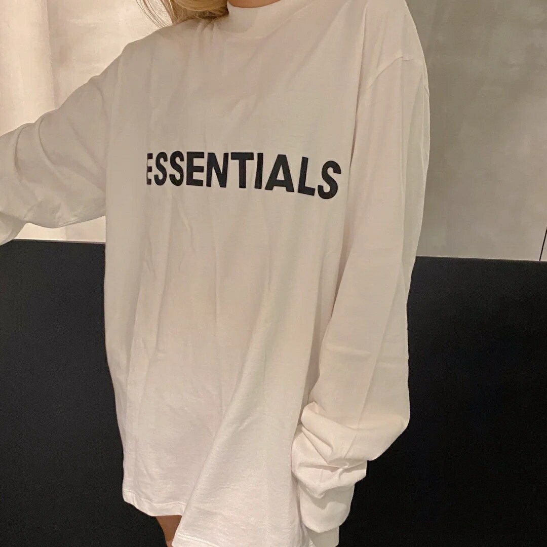 [FEAR OF GOD] 피어오브갓 에센셜 로고 롱 슬리브 긴팔 티셔츠 (3 COLOR)