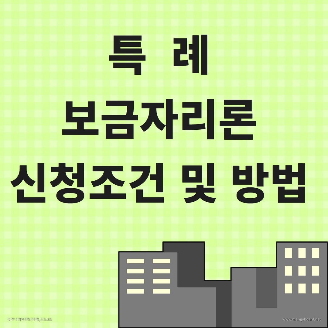 특례보금자리론