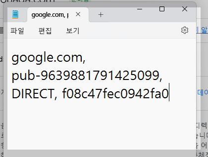 ads.txt 구글 애드센스 수익 손실 위험-문제해결하기