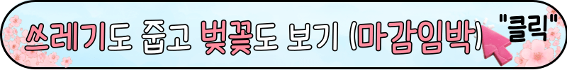 경주 벚꽃 축제 보문단지