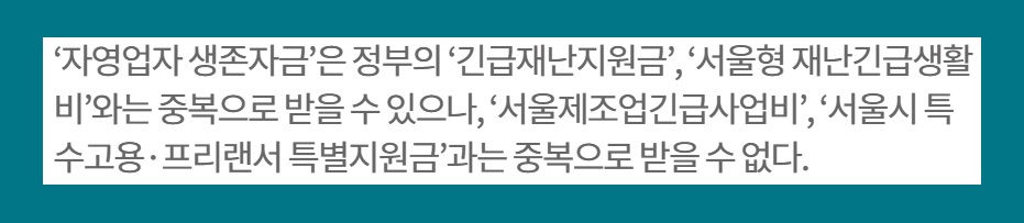 서울시 자영업자 소상공인 생존자금 신청 방법 코로나 19 지원