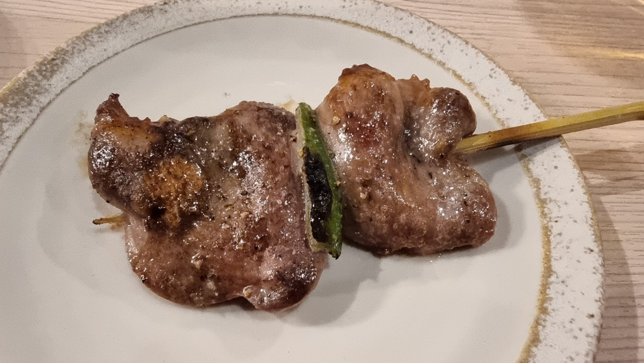 야키토리 우메다 코트 염통구이