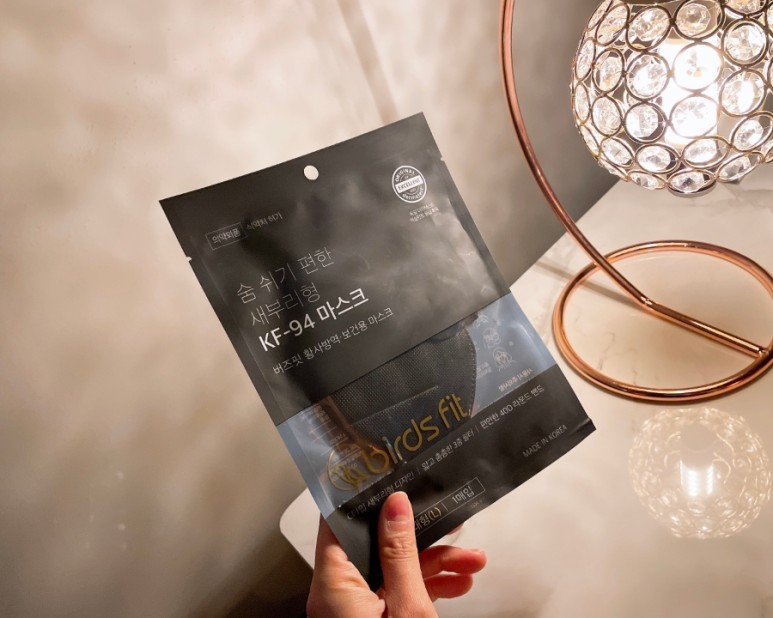 귀 KF94 마스크 새부리형