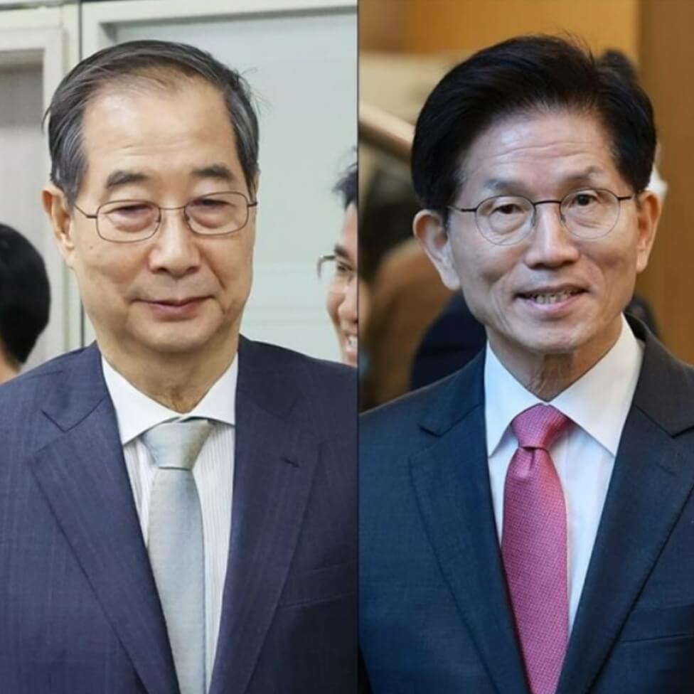 김문수-VS-한덕수