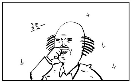 이말년 침착맨 이병건 대머리 코쓱 짤방 밈